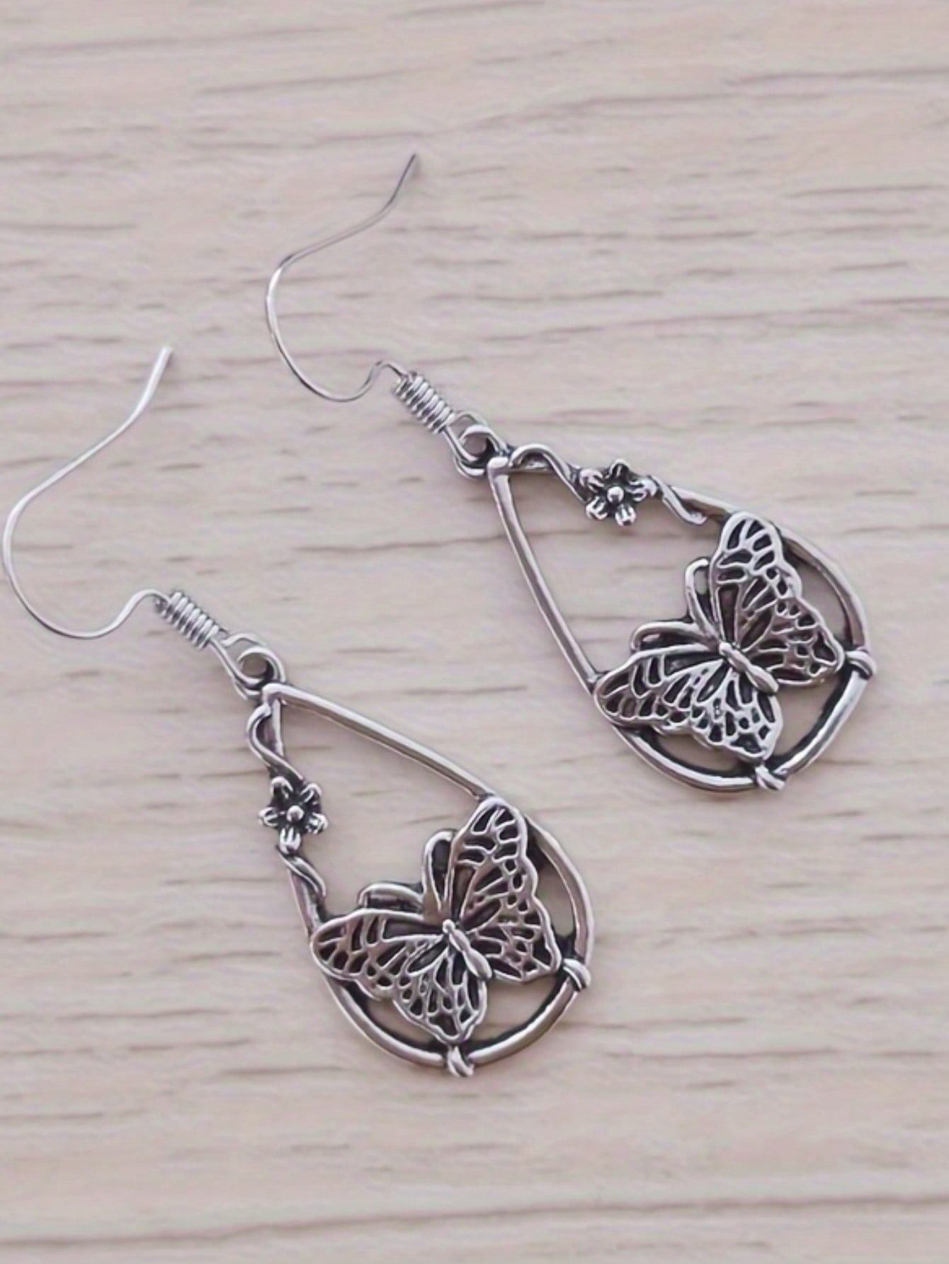 1pair Vintage Fashionable Wate - Body Jewelry Earrings reseña y precio