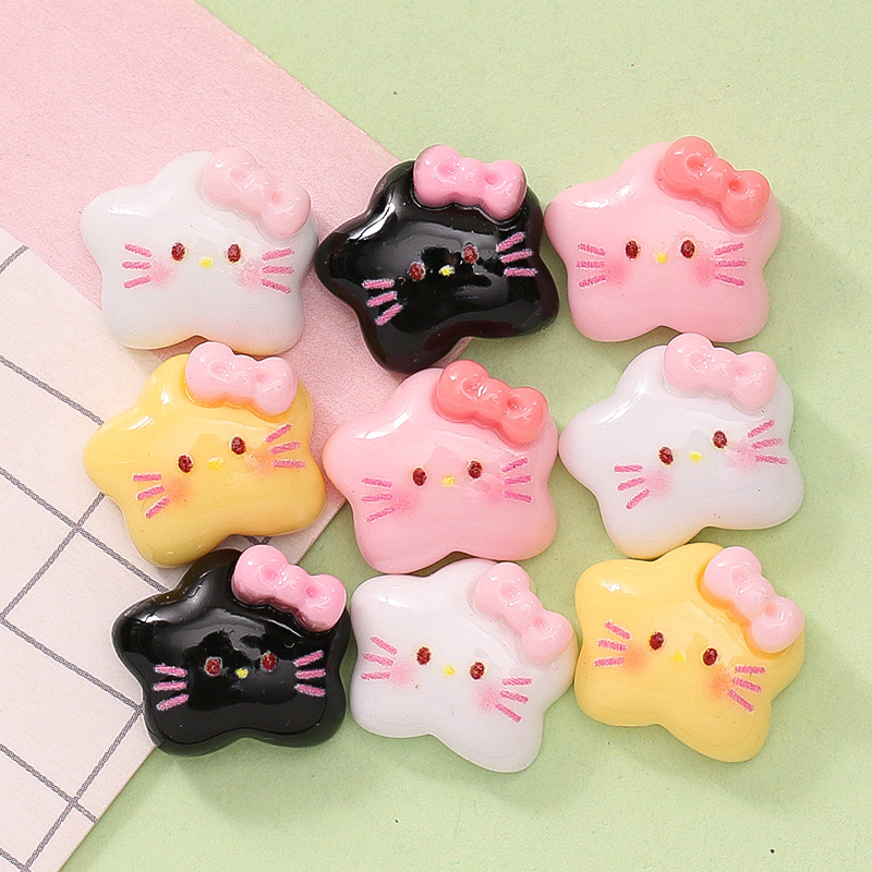 20Pcs New Cute Resin Mini cart - Star Flat Back reseña y precio