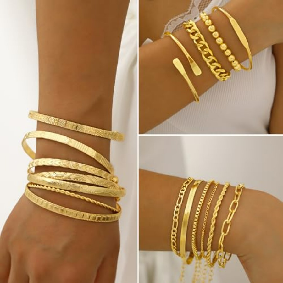 FAXHION 68 Pcs for with 7 Neck - Body Jewelry Earrings reseña y precio