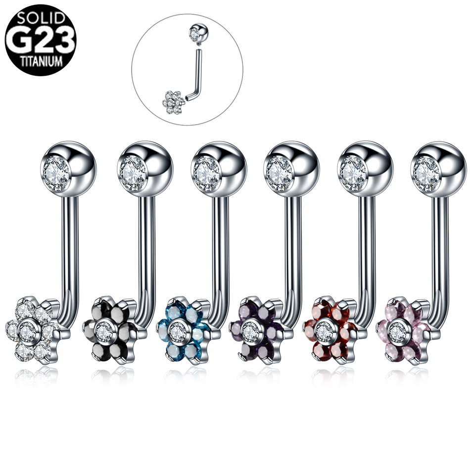 1PC Titanium Christina Vertica - Body Jewelry Vch reseña y precio