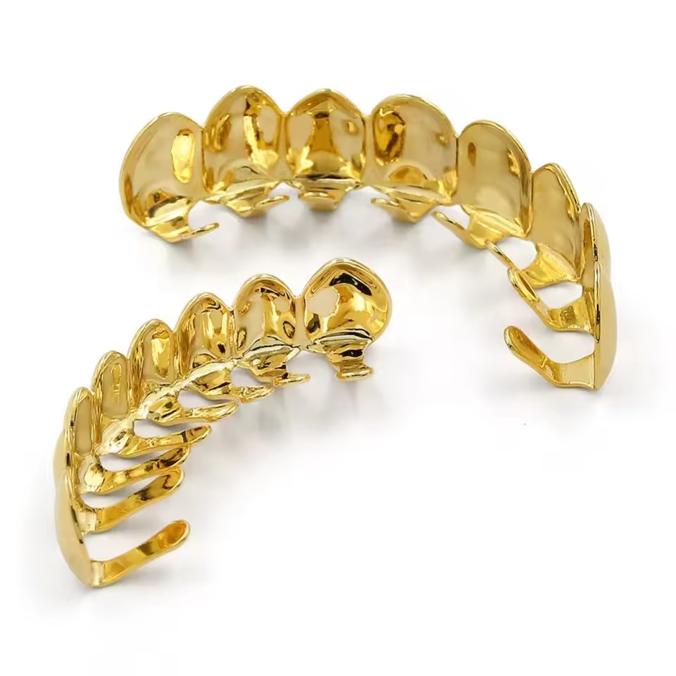 Gold Silver Plated HIP HOP Tee - Body Jewelry Real Gold reseña y precio