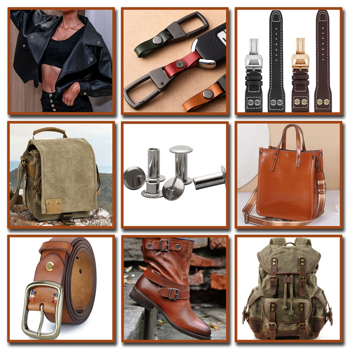 Chicago Screw Leather Rivets A - Body Jewelry Chicago reseña y precio