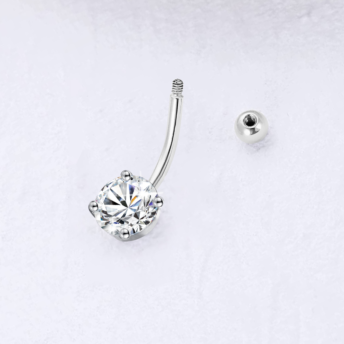Szjinao 0.3ct To 3ct Moissanit - Body Jewelry On Sale reseña y precio
