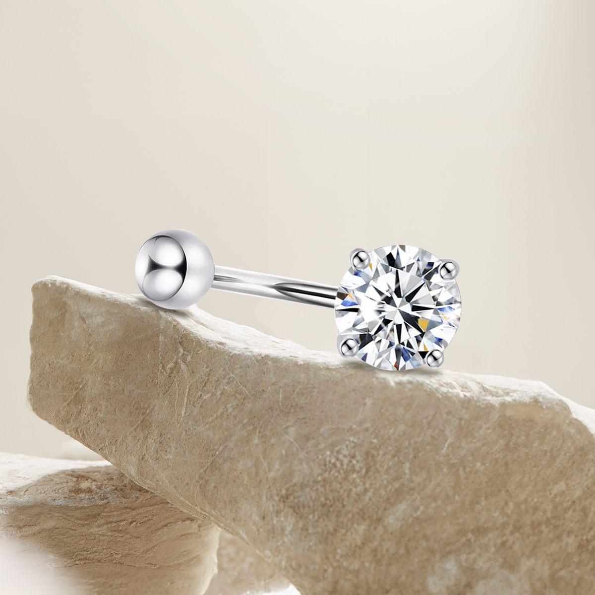 Szjinao 0.3ct To 3ct Moissanit - Body Jewelry On Sale reseña y precio