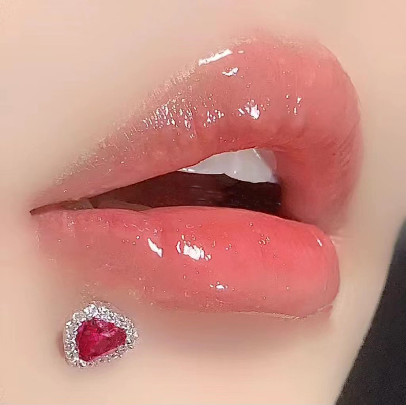 1PC CZ Zirconia Moon Labret Pi - Body Jewelry Vertical Labret reseña y precio