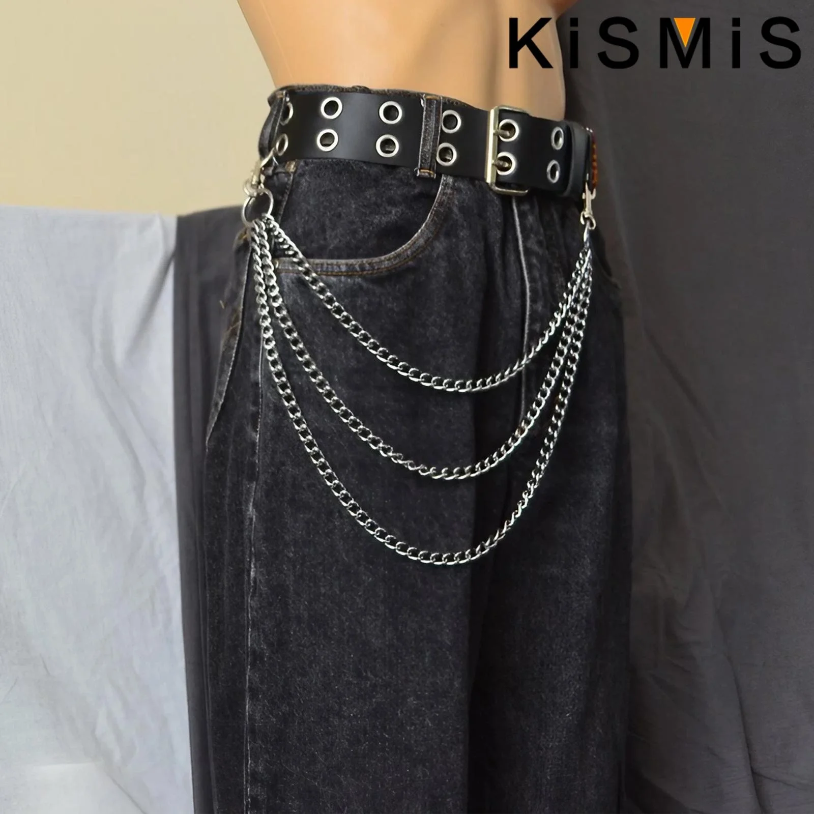 1PC Punk Style Multi Layer Key - Body Jewelry For Men reseña y precio