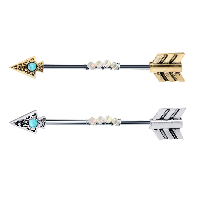 wholesales 2 color 38mm 14g in - Body Jewelry Co reseña y precio