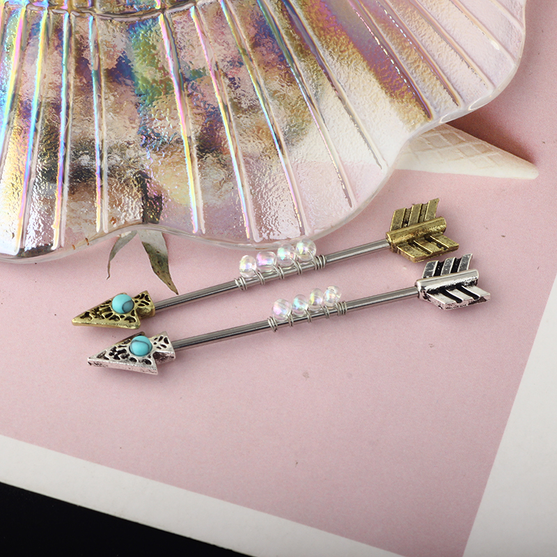 wholesales 2 color 38mm 14g in - Body Jewelry Co reseña y precio