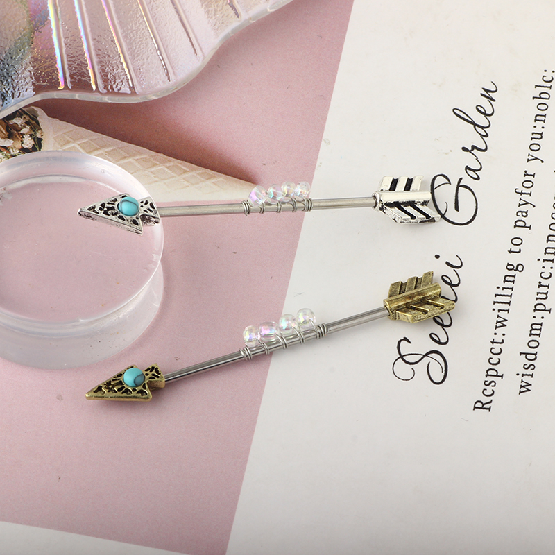 wholesales 2 color 38mm 14g in - Body Jewelry Co reseña y precio