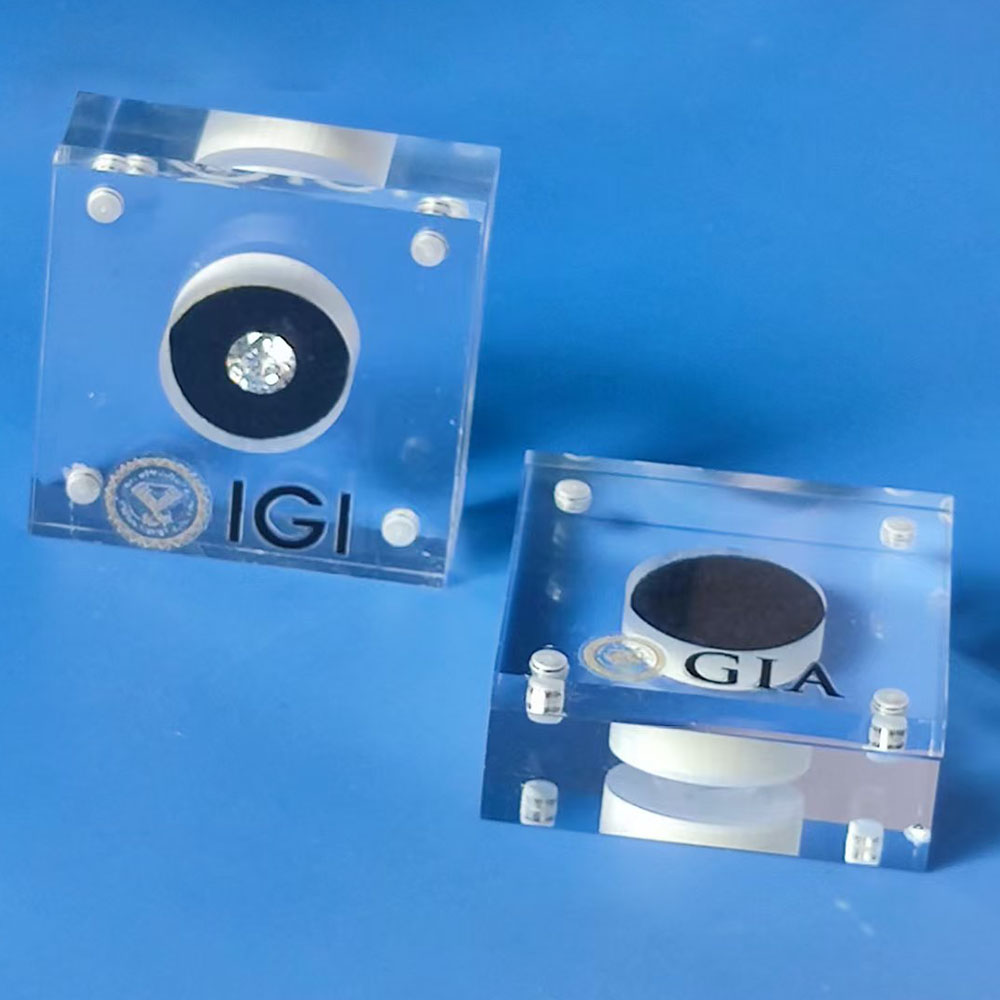 2Pcs Transparent Gemstone Stor - Body Jewelry Vch reseña y precio