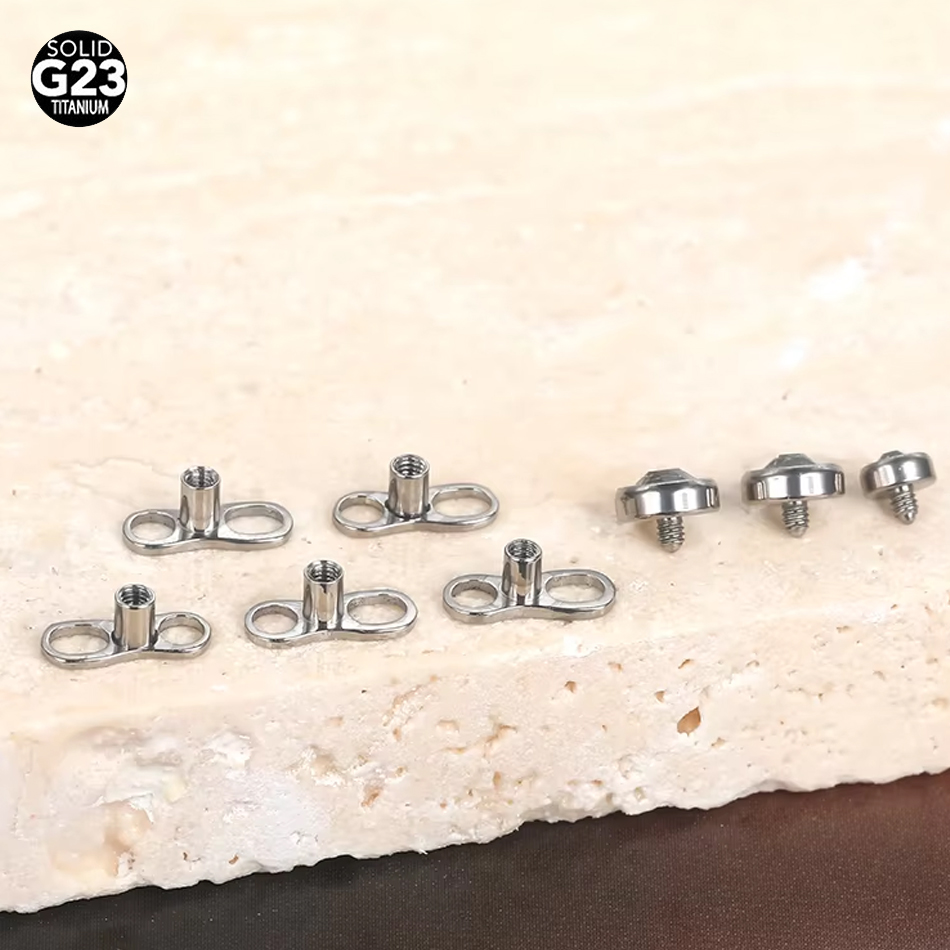 1Pc/5Pcs Titanium Micro Dermal - Dermal Anchor Top reseña y precio