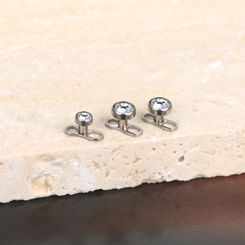 1Pc/5Pcs Titanium Micro Dermal - Dermal Anchor Top reseña y precio