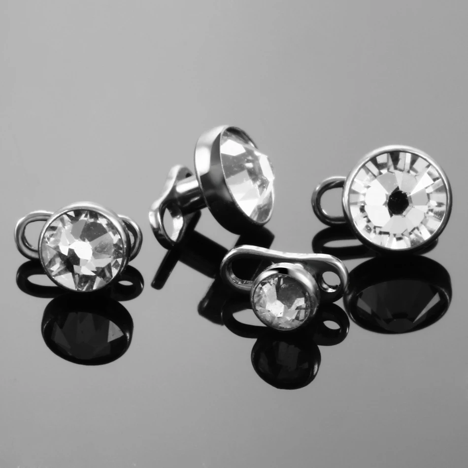1Pc/5Pcs Titanium Micro Dermal - Dermal Anchor Top reseña y precio