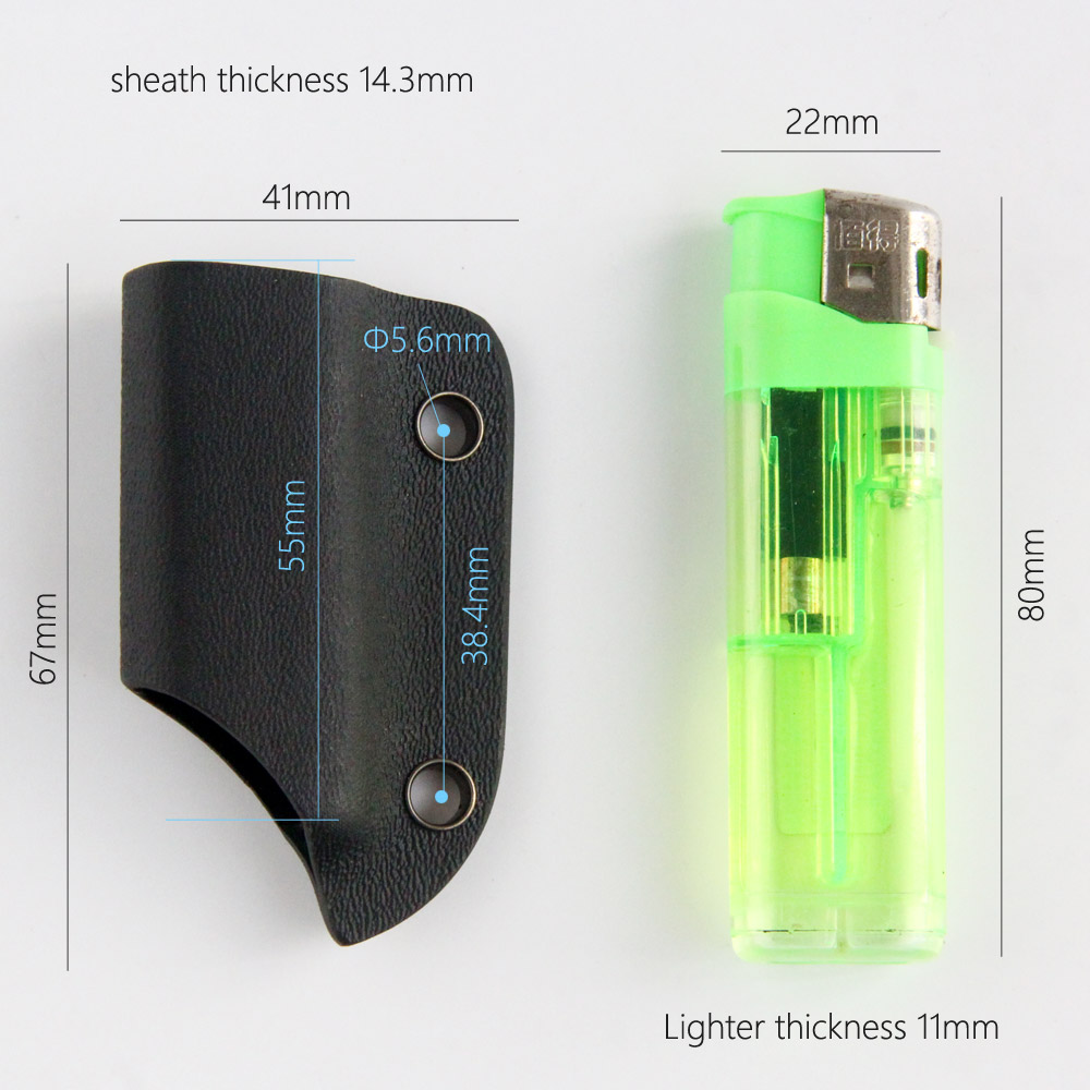 Kydex Lighter Holder Case Pouc - Body Jewelry Chicago reseña y precio
