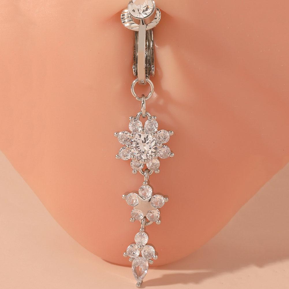 Fake Belly Butterfly Crystals  - Body Jewelry Earrings reseña y precio