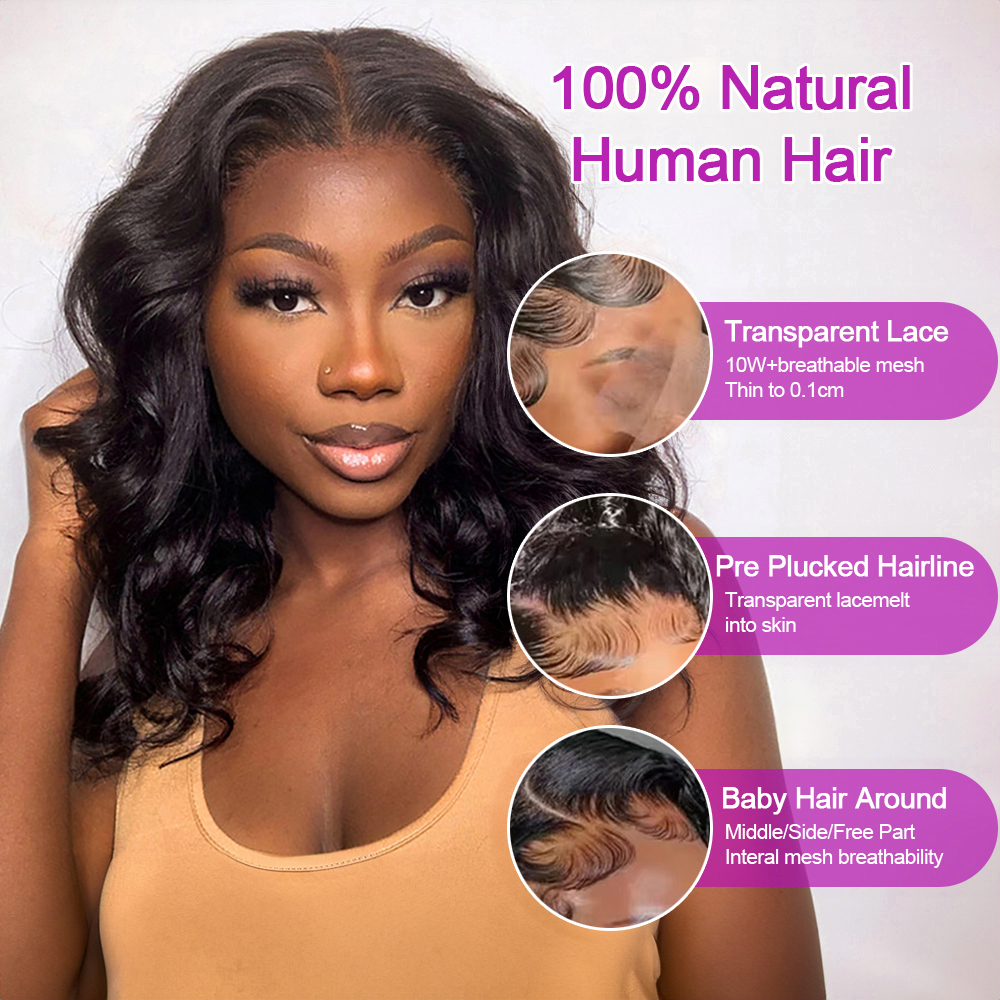 100% Human Hair Glueless Body  - Body Jewelry Underwear reseña y precio