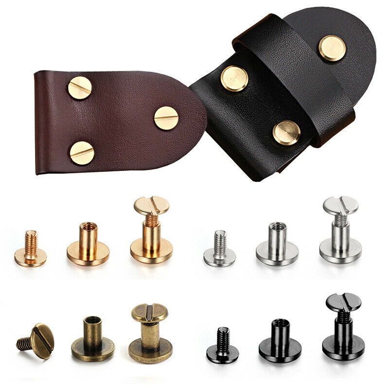 10Sets/20Pcs Flat Belt Screws  - Body Jewelry Chicago reseña y precio