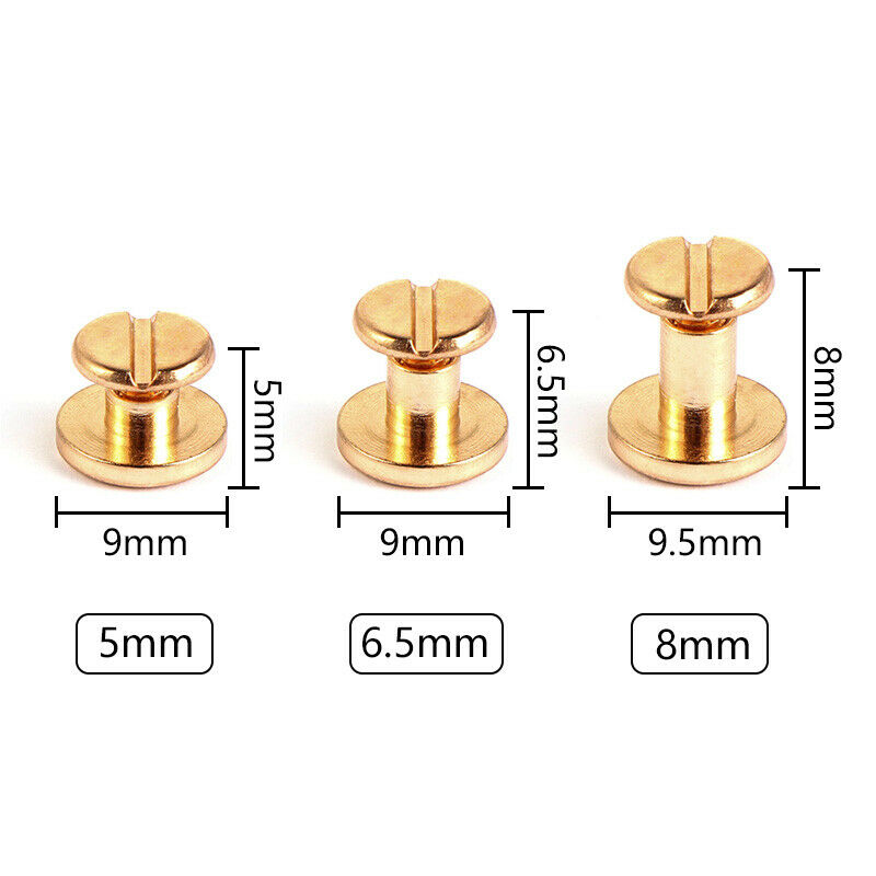 10Sets/20Pcs Flat Belt Screws  - Body Jewelry Chicago reseña y precio