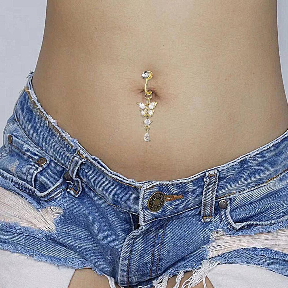 Hot Sale Clip On Belly Button  - Body Jewelry On Sale reseña y precio