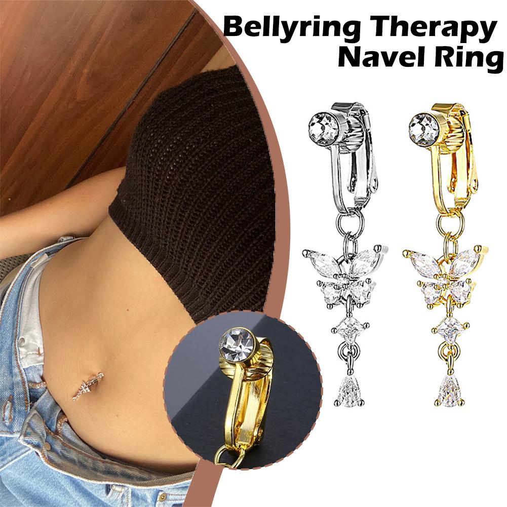 Hot Sale Clip On Belly Button  - Body Jewelry On Sale reseña y precio