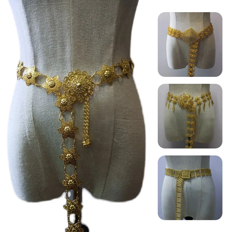 1PC Metal Thailand Waist Chain - Body Jewelry Dress reseña y precio