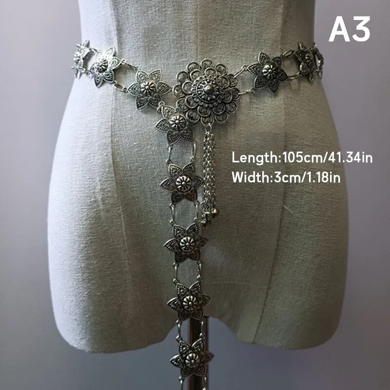 1PC Metal Thailand Waist Chain - Body Jewelry Dress reseña y precio