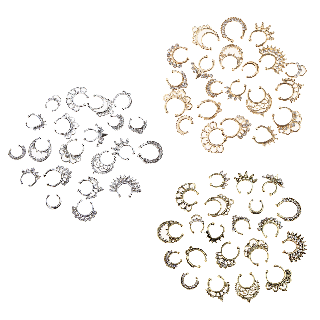 Hot Sale 21/3PCS Nose Fake Sep - Body Jewelry On Sale reseña y precio