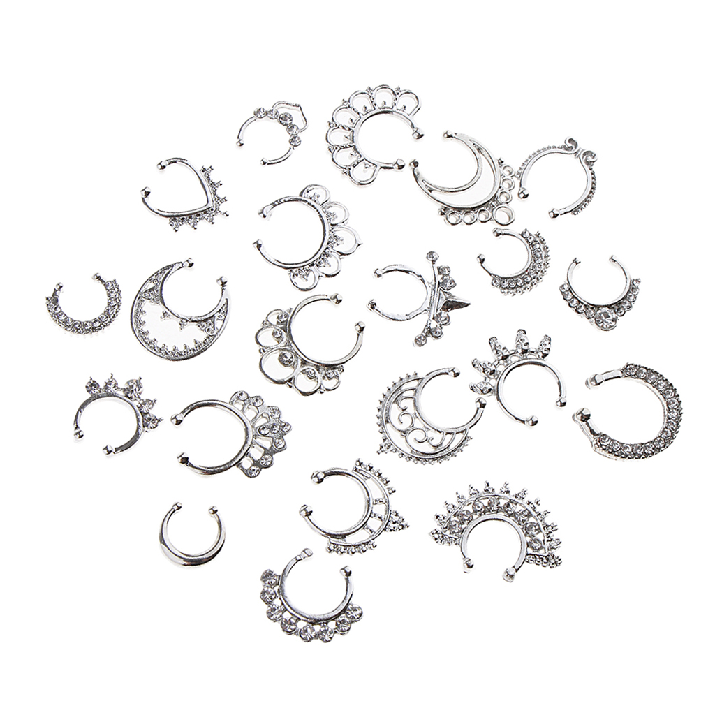 Hot Sale 21/3PCS Nose Fake Sep - Body Jewelry On Sale reseña y precio