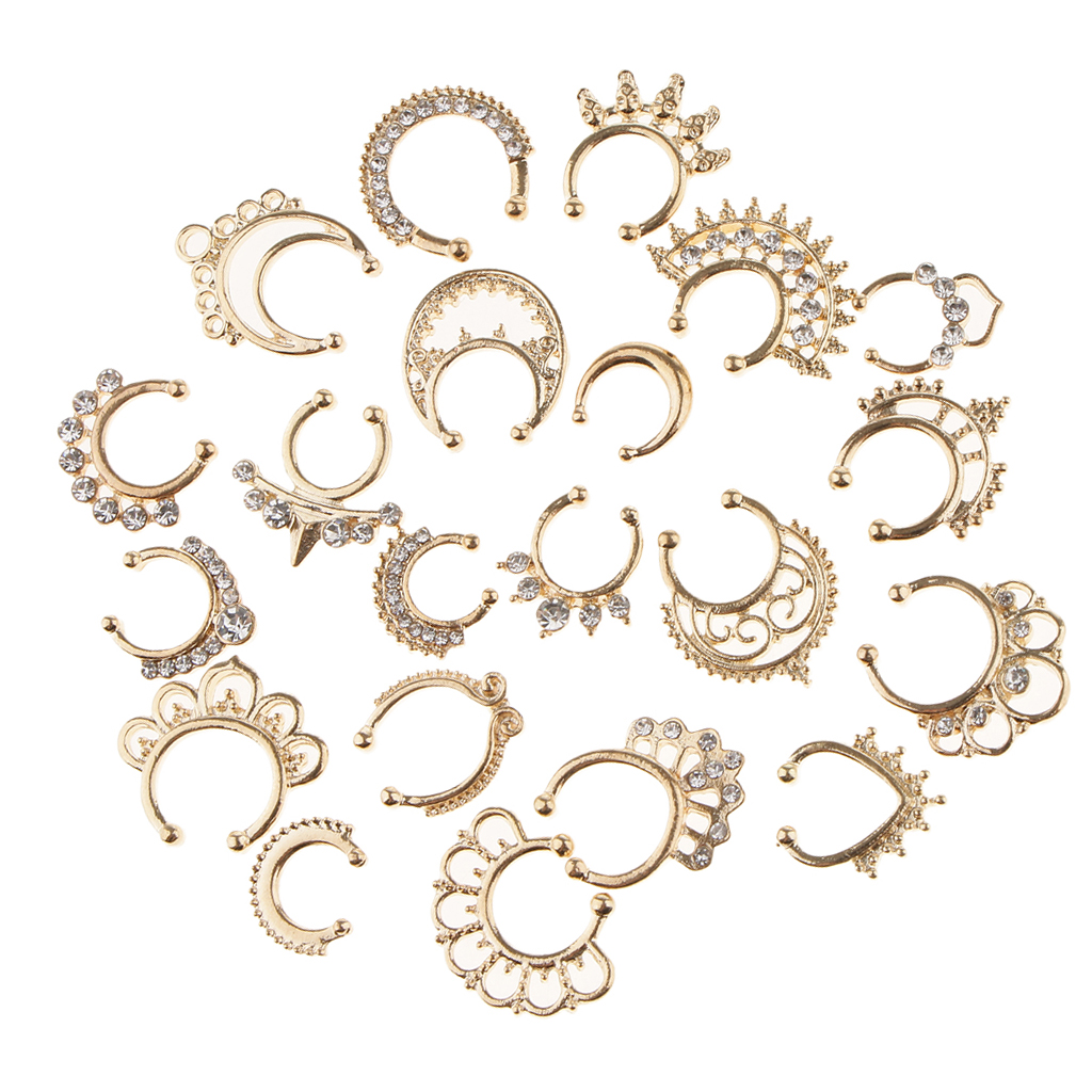 Hot Sale 21/3PCS Nose Fake Sep - Body Jewelry On Sale reseña y precio