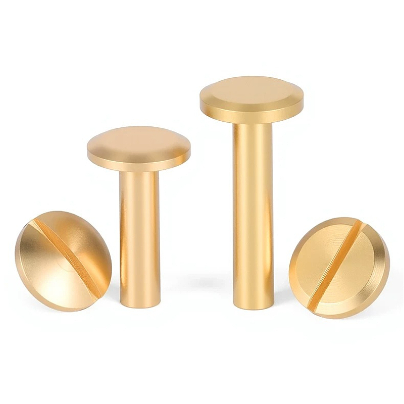 M4 M5 Solid Brass head 8/10mm  - Body Jewelry Chicago reseña y precio