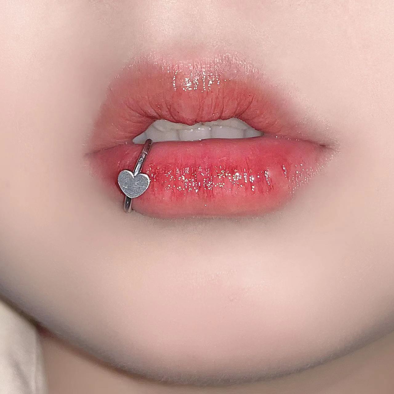 Stainless Steel Lip Ring Hinge - Body Jewelry Vertical Labret reseña y precio